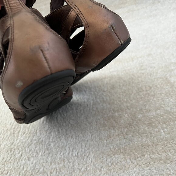 Y2K Nike Gladiator Lace Up Sandals Shoes 7.5 - Picture 5 of 9